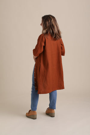 Revolution Dress in Rust