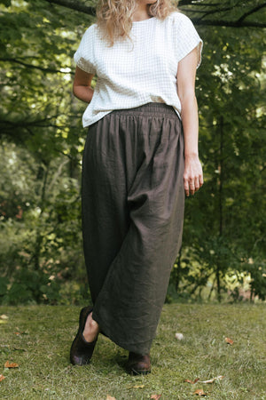 Weekend Pants (Updated) in Lichen