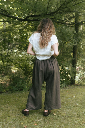 Weekend Pants (Updated) in Lichen