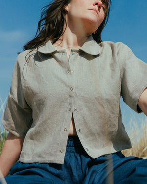 Open image in slideshow, Ruthie Top in Pebble
